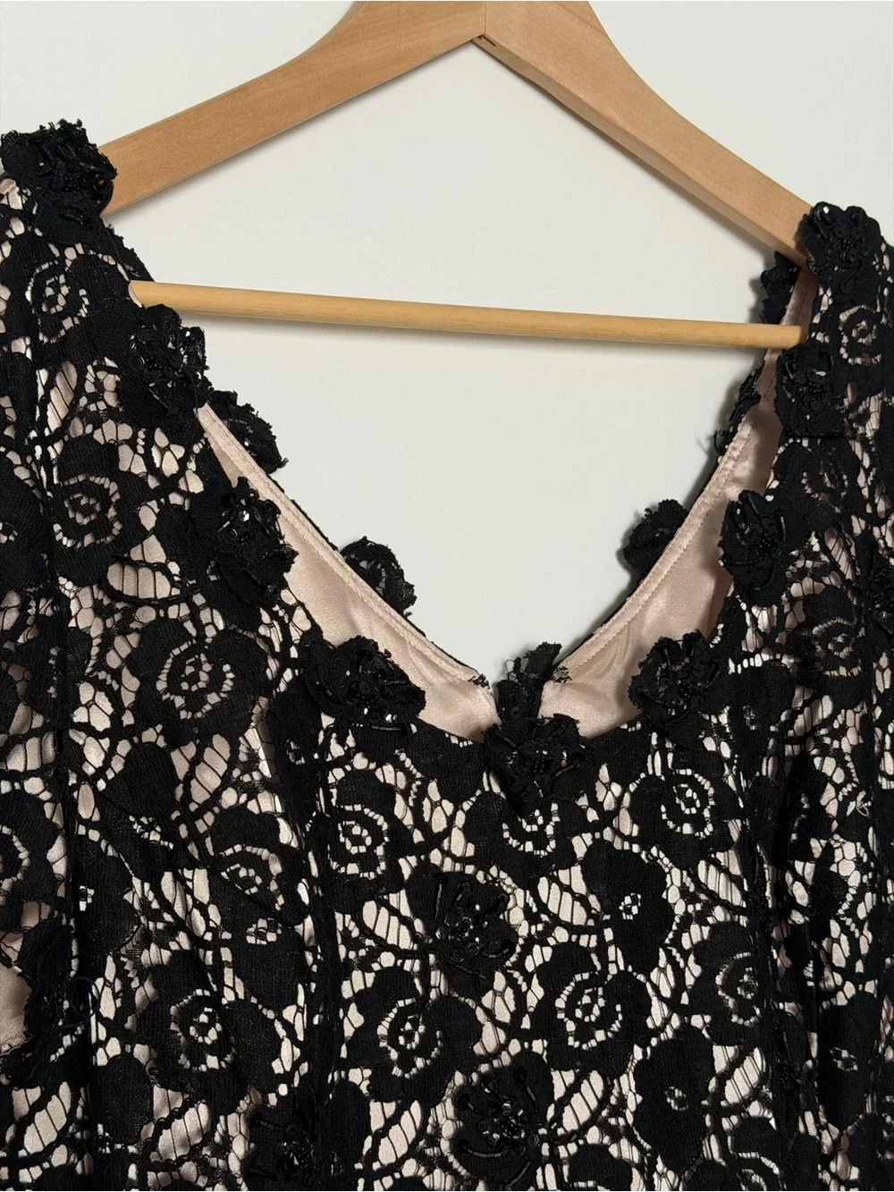 EUC JS Boutique Black Lace Dress
